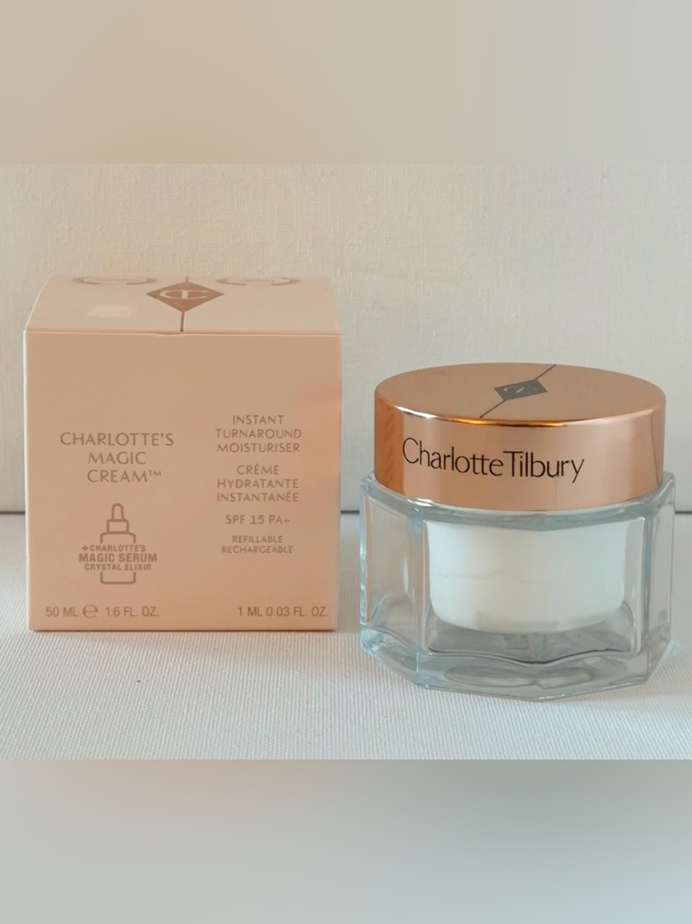 Charlotte Tilbury Magic Cream - 50 ml / 1.6 fl oz - FULL SIZE - NIB